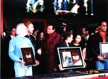 Tim Bogert's induction to the Hollywood Rock Walk of Fame, January 27, 1999